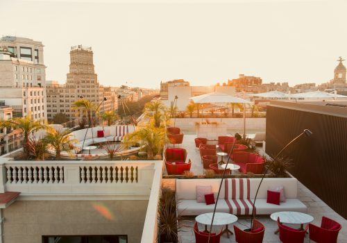 Pool and Rooftop Bar Pool and Rooftop Bar, Almanac Hotel, Barcelona